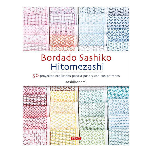 Livro de bordado Sashiko Hitomezashi Editorial El Drac