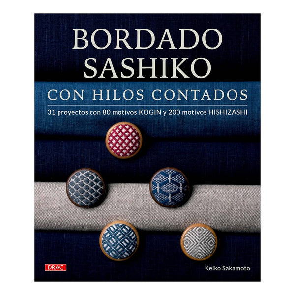 Livro de Bordados Sashiko com Fios Contados O Dragão