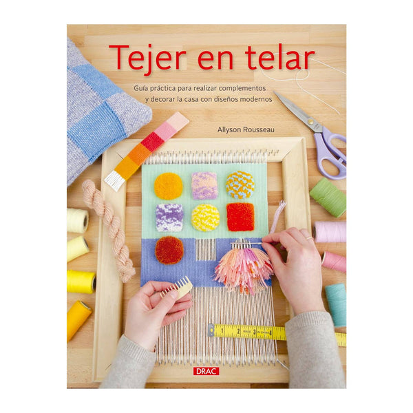Tecelagem de livros em tear pela El Drac Publishing House