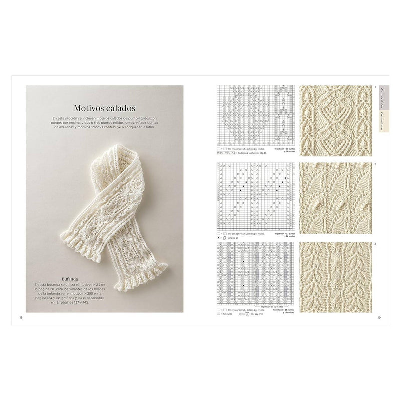 El Gran Libro de Motivos de Punto Editorial El Drac