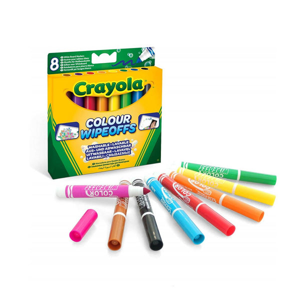 Conjunto de 8 marcadores de quadro branco Crayola