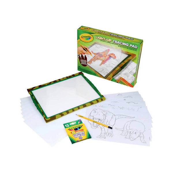 Pizarra Luminosa para Colorear Dinosaurios Crayola