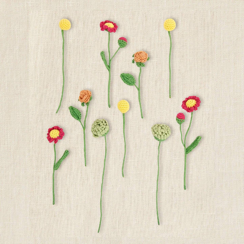 Kit Amigurumi Ramo de Flores DMC