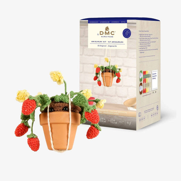 Kit Amigurumi Fresas DMC