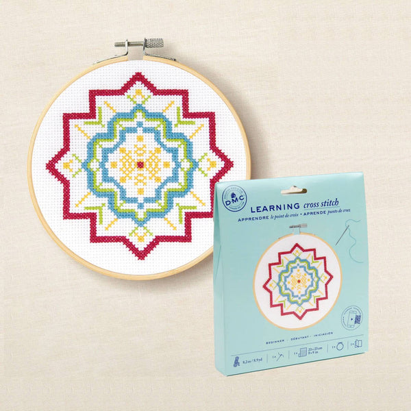 Kit Iniciación al Punto de Cruz DMC