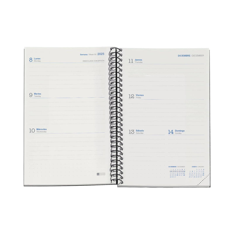 Agenda Escolar Semanal Plus College 2025-2026