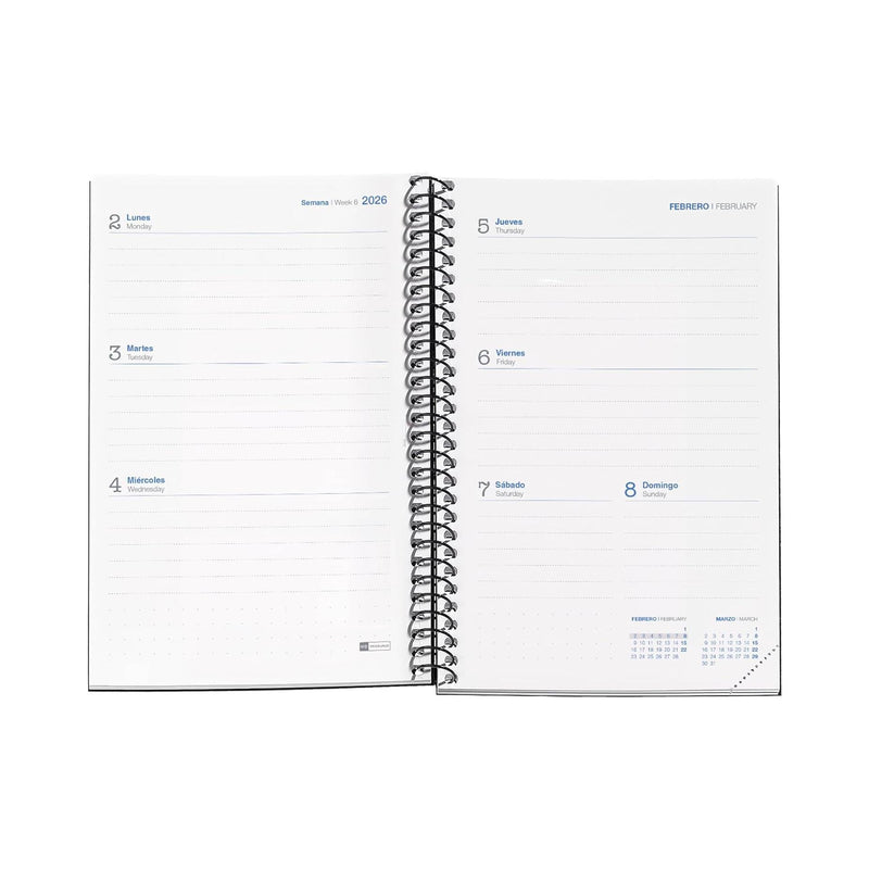 Agenda Escolar Semanal Activa College 2025-2026