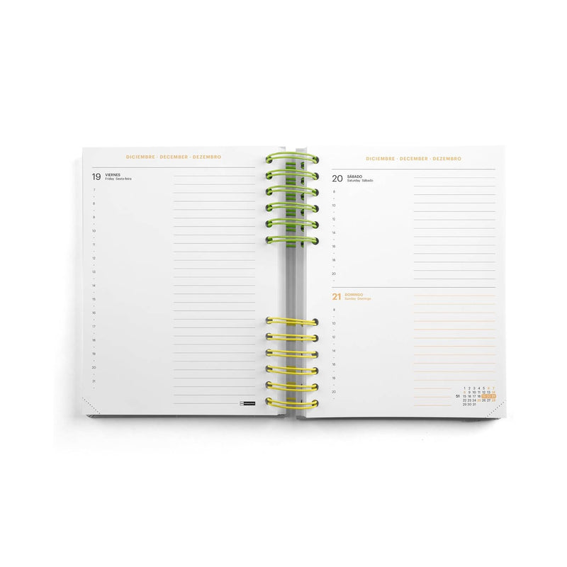 Agenda Escolar Diaria Back To Basics 2025-2026