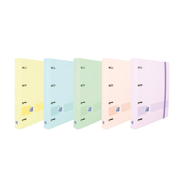 Archivador Europeanbinder Pastel Live&GO A5+ con Recambios Oxford