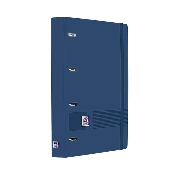 Archivador A4 Europeanbinder Live&GO Azul Marino con Recambios Oxford