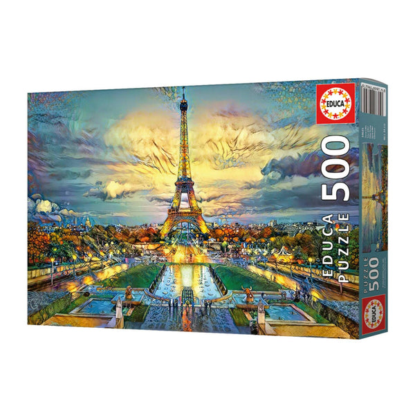 Puzzle 500 Piezas Torre Eiffel París Educa