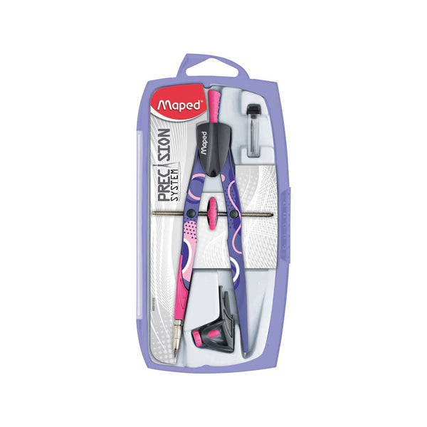 Compás Escolar con Bigotera Maped