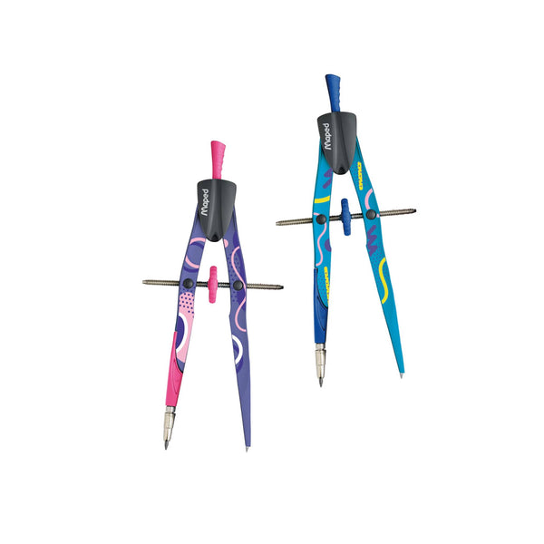 Compás Escolar con Bigotera Maped