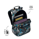 Mochila Escolar Totto Anime Adaptável ao Automóvel