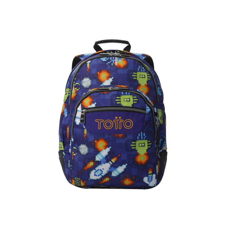 Mochila escolar reforçada Totto Rocket