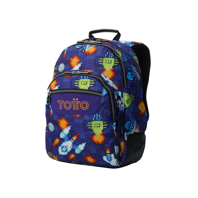 Mochila escolar reforçada Totto Rocket
