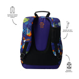 Mochila escolar reforçada Totto Rocket