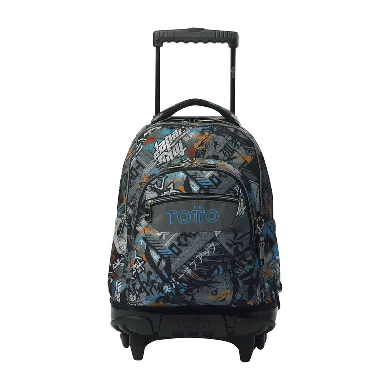 mochila con carro totto anime para niños