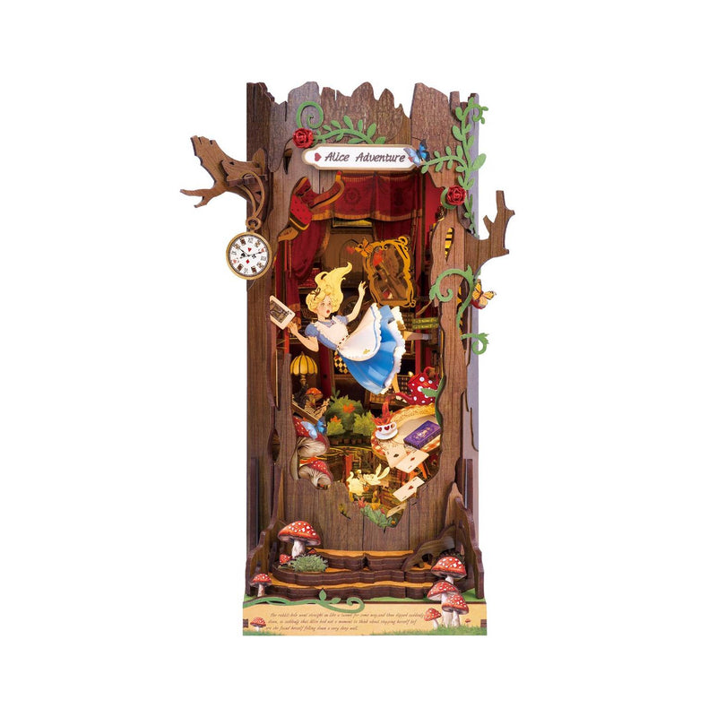 book nook robotime alice wonderland