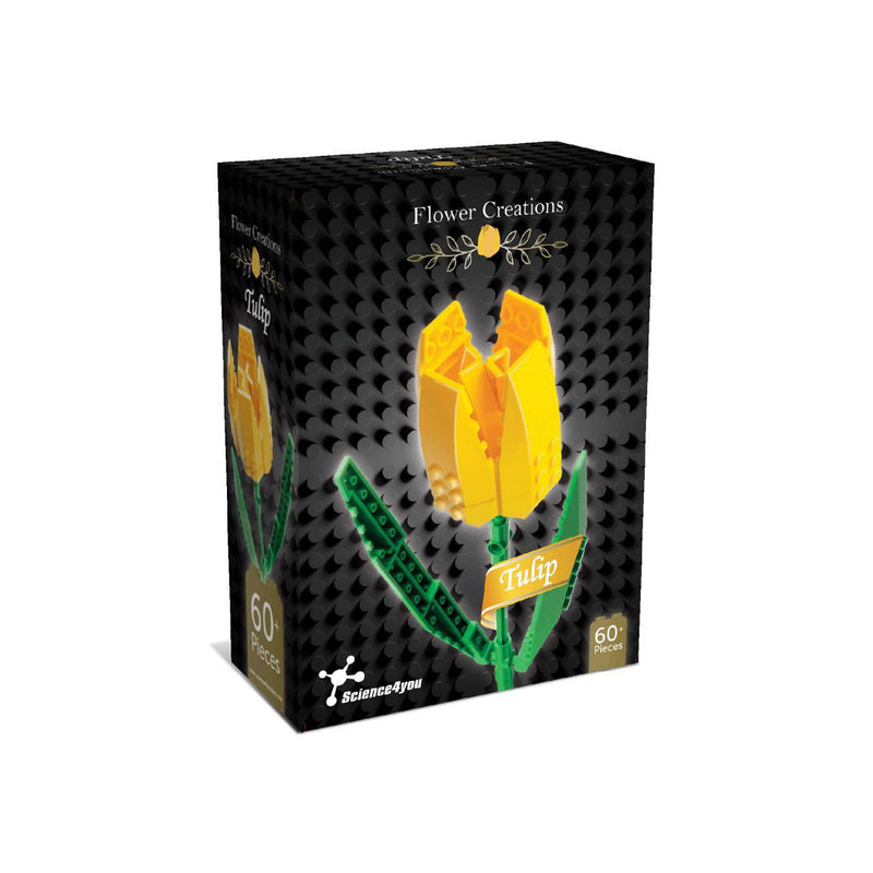 kit de construccion tulipan science4you