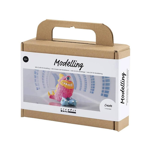 modelling clay mosnter pinj creativ