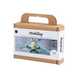 monstruo verde arcilla de secado al aire