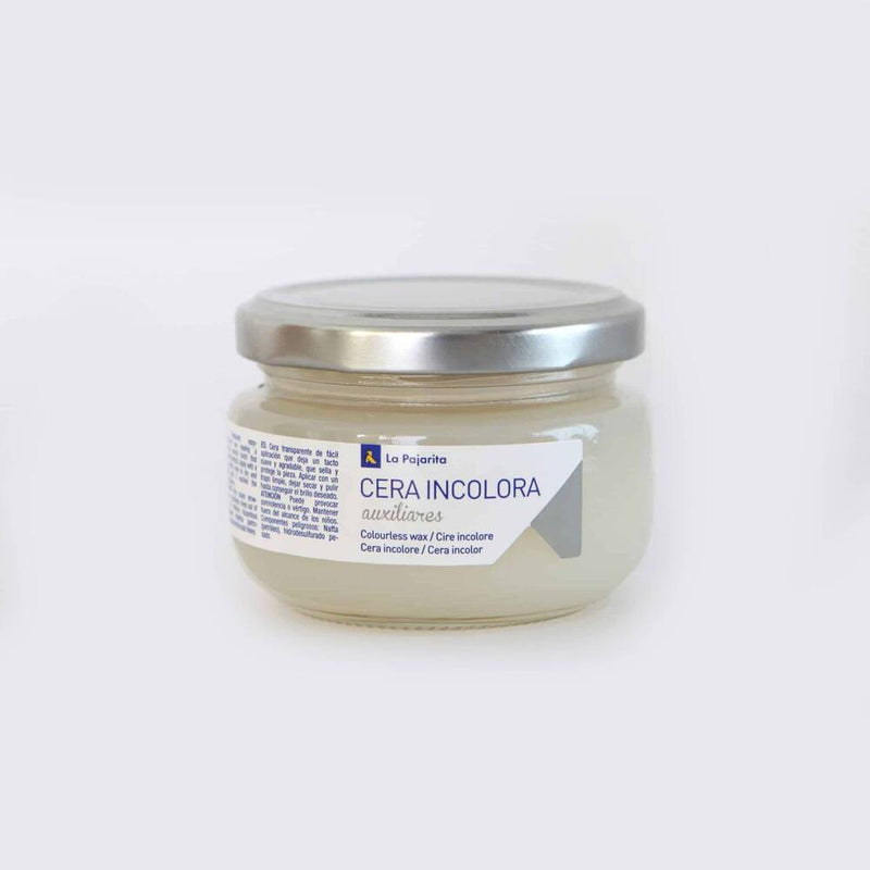 cera incolora sólida para madera la pajarita