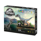 puzzle 3d jurassic world blue revell