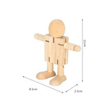 maniquí 11 cm de madera talens art creation