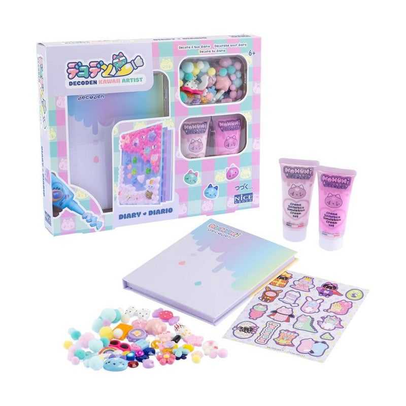 kit para decorar un diario secreto utilizando decoden