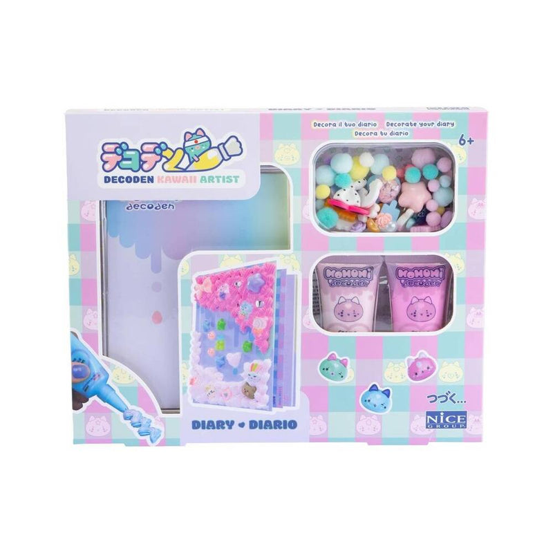 set para niñas adornar un diario tecnica decoden