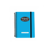 AGENDA AZUL NEON 2025 2026 A6 oceans wave