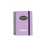agenda escolar a6 lila pastel 2025 2026