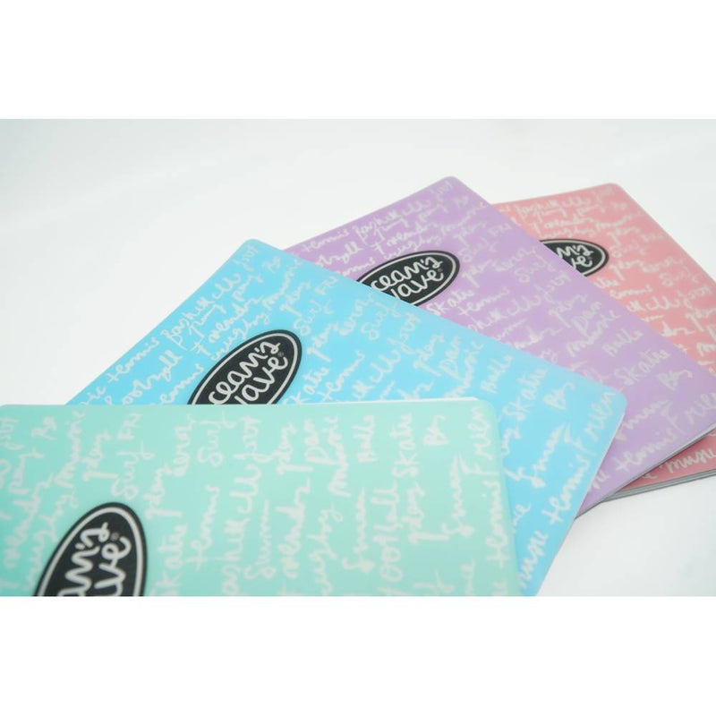 cuaderno cuadriculado A5 tapa flexible colores pastel oceans wave