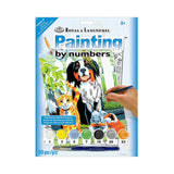 set completo pintar por numeros mascotas royal langnickel