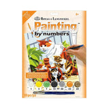 pintar por números mamá gato y sus gatitos royala langnickel