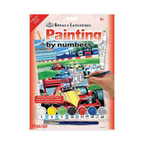pintar por numeros para adultos carreras de coches royal langnickel