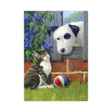 royal langnickel pintar por numeros perrito y gatito comparten una pelota