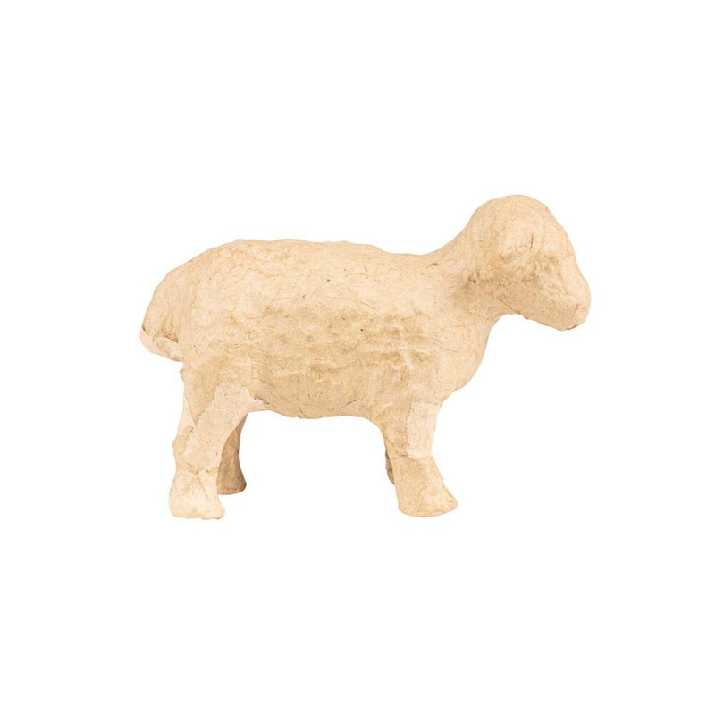 oveja de cartón de decopatch