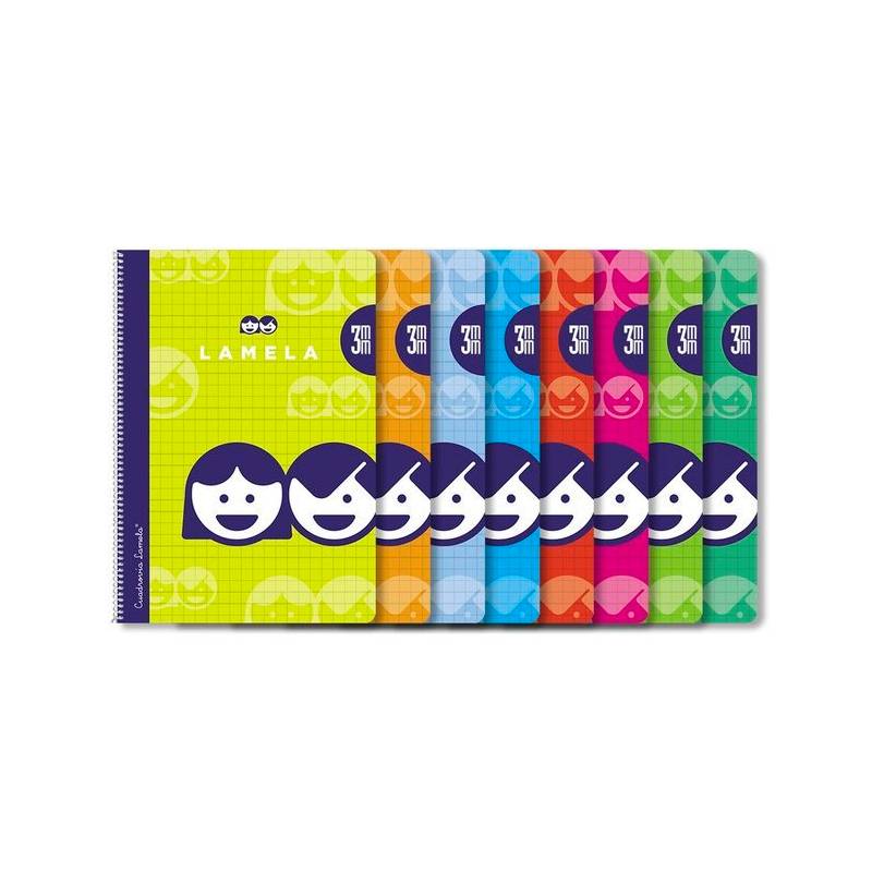 Cuaderno Básico 3x3 mm 80 Hojas Lamela