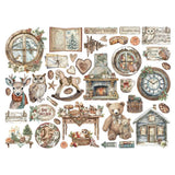 die cuts para scrapbooking de navidad the owls house stamperia