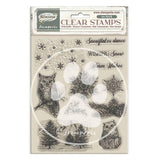 sellos acrilicos stamperia navidad the owls house