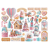 die cuts scrap navidad stamperia candy christmas