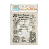 sellos acrilicos 14x18 cm candy christmas stamperia