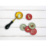 sellos de lacre alice in christmas stamperia