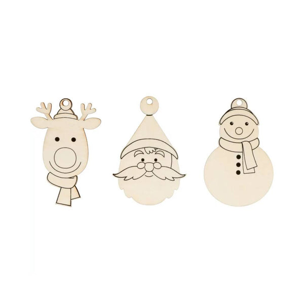 siluetas de madera scrap y manualidades navidades artemio