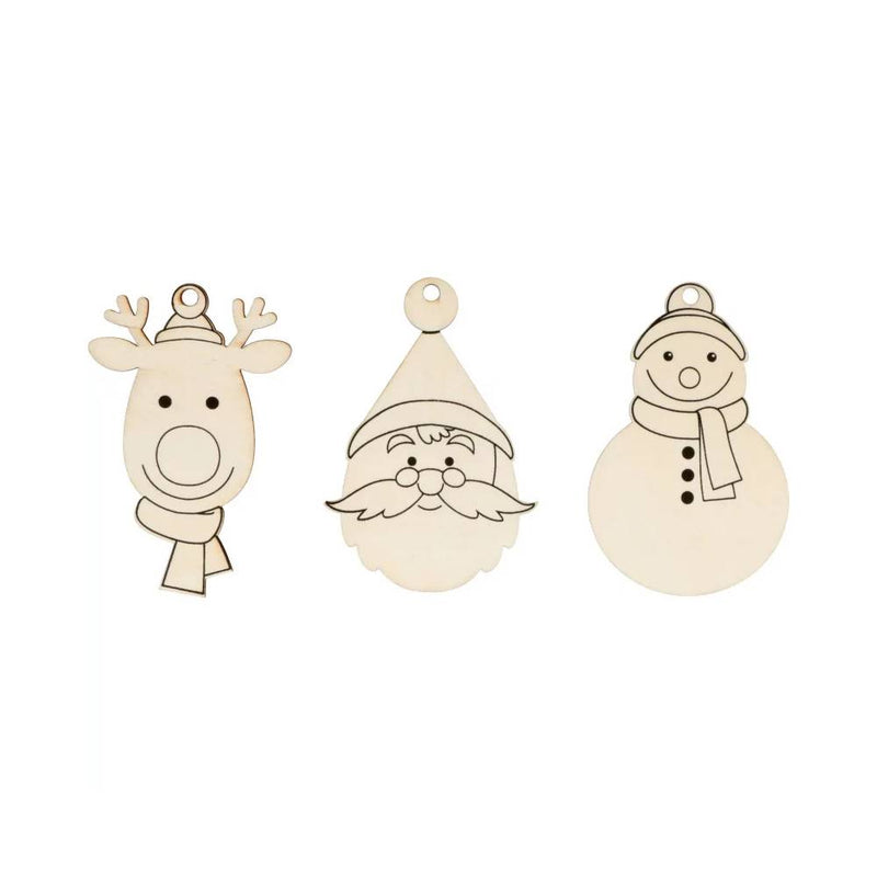 siluetas de madera scrap y manualidades navidades artemio