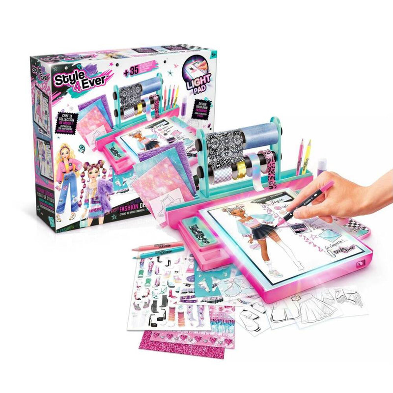 set creativo style4ever juego para niñas fashion desinger
