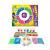 crayola silly scents slime arena kinetica y plastilina regalo para niños