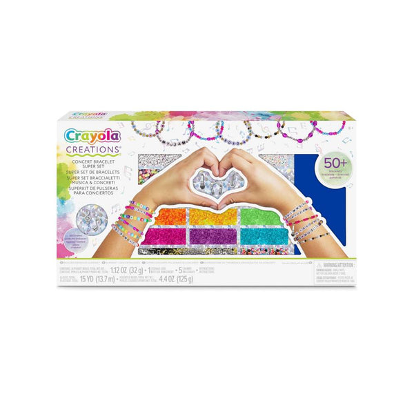 set abalorios para pulseras crayola creations